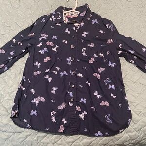 Butterfly Collared Shirt